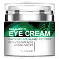 Caffeine Eye Cream for Puffiness and Bags Under Eyes Daily Anti-Wrinkle Cream Collagen Peptide Eye Cream Day and Night Reduce The Look Of Aging Line Smoothing Skin Care 1.7 FL OZ,1 Pack