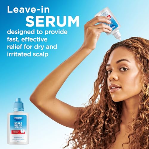 Flexitol Scalp Relief Serum for Itchy Scalp with 2% Colloidal Oatmeal, 2 Ounce, FSA Eligible