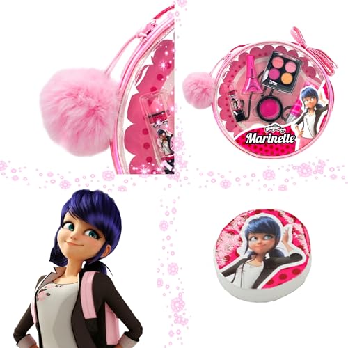 Miraculous Ladybug Kids Makeup Set - 10 Piece Kit