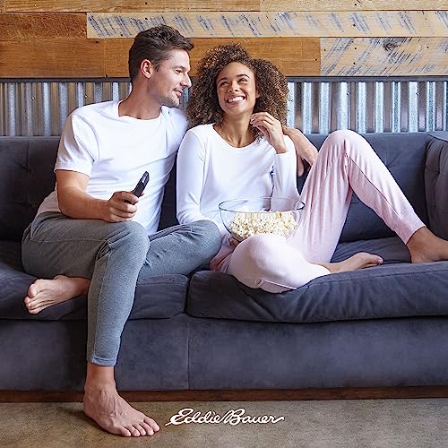 Eddie Bauer Women¡¯s Pajama Set ? 3 Piece Sleepwear Set - Bathrobe, T-Shirt, and Lounge Pants Set for Women (S-XXL)