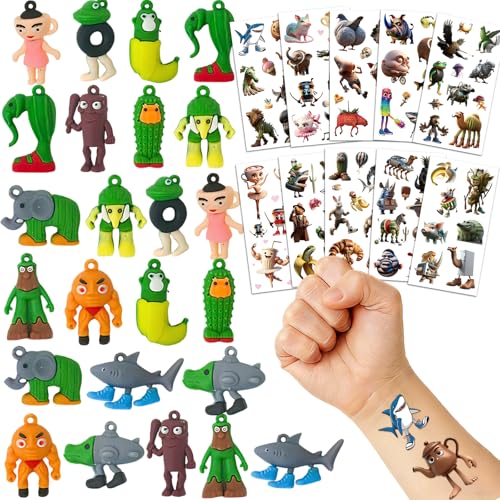84Pcs Italian Brainrot Party Favors & Action Figures Set
