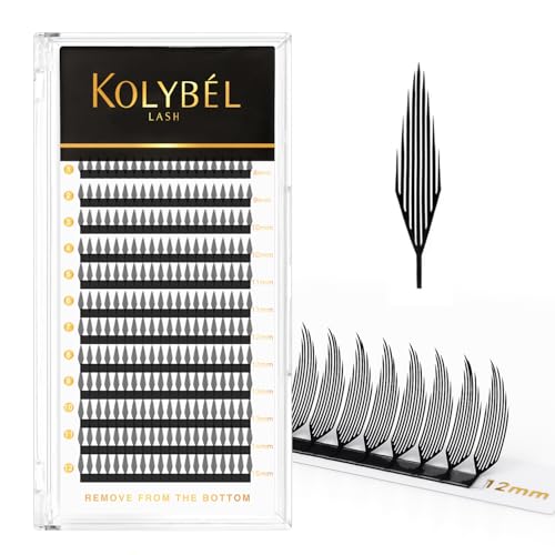 Premade Spire Eyelash Extensions 0.07mm D Curl 8-15mm Mix
