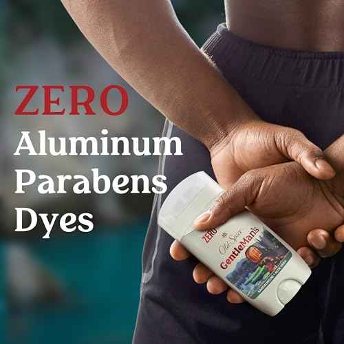 Old Spice GentleMan's Aluminum Free Dry Feel Deodorant for Men, 24/7 Lasting Freshness, Gentle on Skin with Skin Conditioners, Sandlewood + Aloe Scent, 3.0 oz