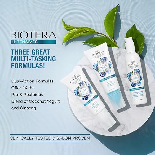 Biotera Intensives 2:1 Protective Leave-In + Overnight Treatment | Vegan & Animal Test Free | Paraben & Sulfate Free | Color-Safe | 8 Fl Oz