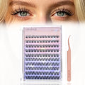 Self-Adhesive Lash Clusters - Pre-Glued Wispy Eyelash Extensions (10-16mm)