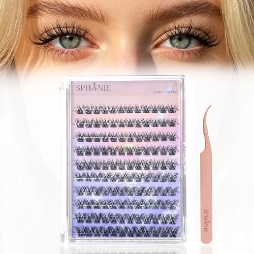 Self-Adhesive Lash Clusters - Pre-Glued Wispy Eyelash Extensions (10-16mm)