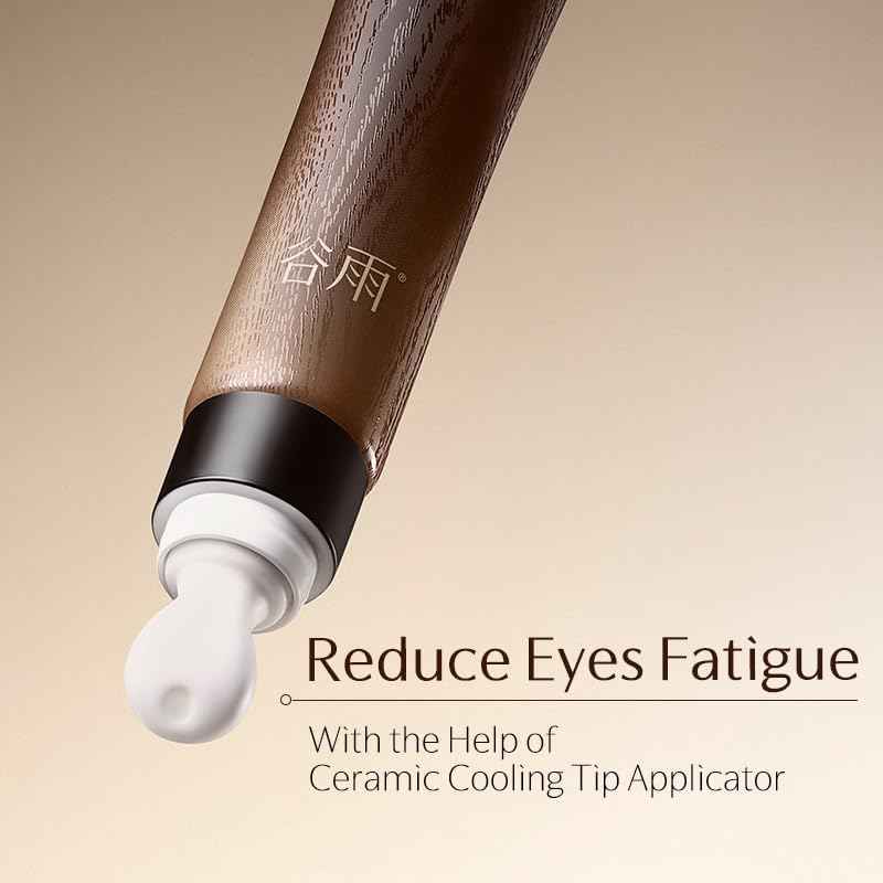 GUYU Ginseng Anti-Aging Eye Cream for Puffiness | Eye Tightener Cream | Peptide, Hyaluronic Acid, Vitamin E, Panthenol, Squalane, Ectoin |for Firming, Reducing Wrinkle(0.53 oz/15g)