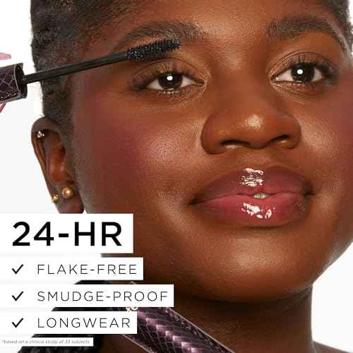 tarte lights, camera, lashes 4-in-1 mascara ? Volume, Length, Curl & Conditioning for Fuller Looking Lashes, Smudge-Proof, Flake-Free, Longwear, Vegan & Cruelty Free