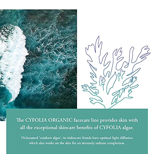 Phytomer Cyfolia Organic Cleansing Cream | Healthy, All-Natural Facial Cleanser | Certified Organic | Gentle Face Cleanser & Makeup Remover | Radiant, Glowing, Softer Skin | 150 ml