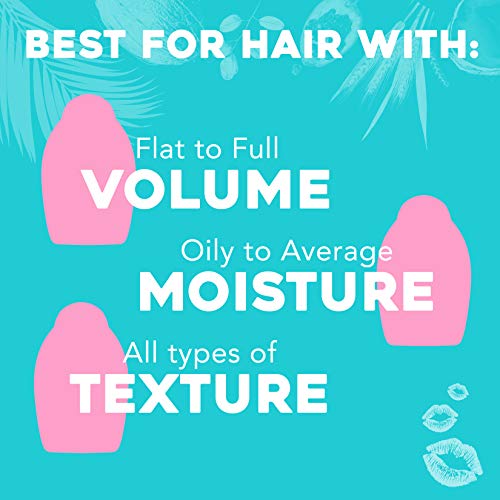 OGX Kandee Johnson Collection Mermaid Moisture Deep Conditioning Hair Mask for Color-Treated Hair, Sulfate-Free Surfactants Moisturizing Treatment for Dry Damaged Hair, 6 oz, Floral