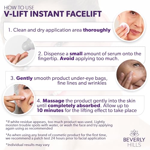 Beverly Hills V-Lift Bee Venom Eye Serum - Reduce Puffy Eyes & Dark Circles