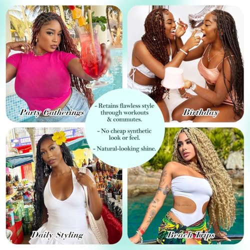 Boho Braiding Hair Curly Virgin Remy 100g Bulk