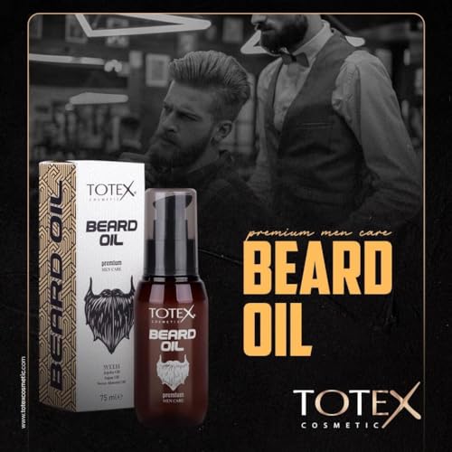Totex Premium Beard & Mustache Serum Oil Conditioner Anti-Dandruff Men Care 75ml