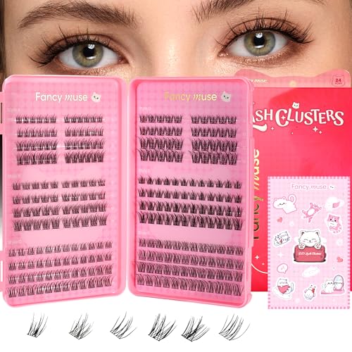 Lash Clusters Book 6 Style 268pcs D Curl Eyelash Extensions