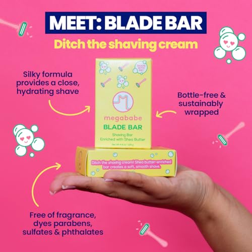 Hydrating Shave Bar for Smooth Skin - Shea & Cocoa Butter, 4.4 oz
