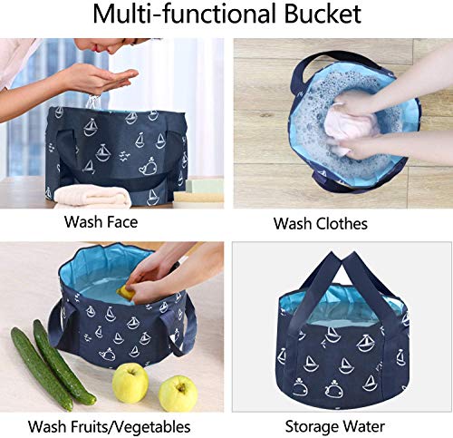 Portable Collapsible Foot Spa Bucket for Soaking Feet