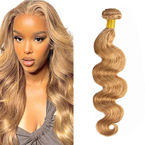 Honey Blonde Body Wave Hair Bundles 16 inch 55g