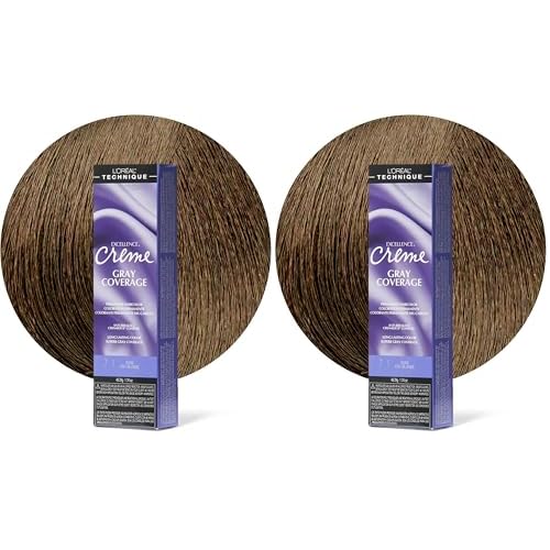 L'Or?al Technique Excellence Cr?me Permanent Hair Color - Long-Lasting Hair Dye, Rich Formula With No-Drip Application, Superb Gray Coverage