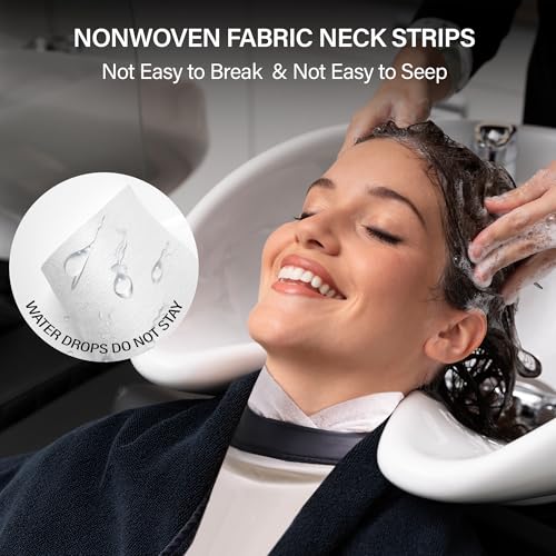 Disposable Haircut Neck Strips Pack of 100 - Salon & Barber Professional Hairdressing Accessories