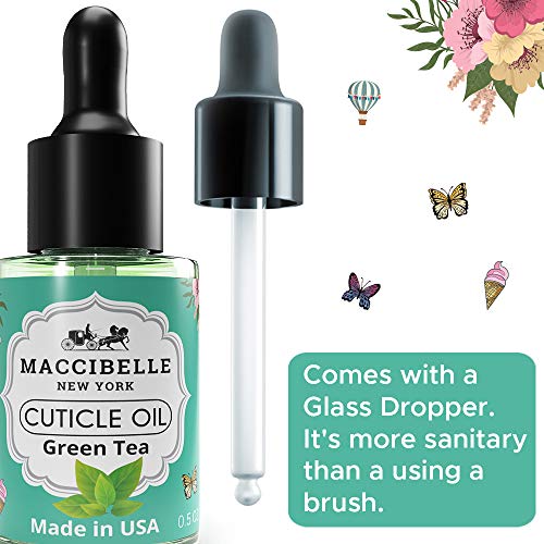 Cuticle Oil 0.5 oz with Vitamin E & Honey - Maccibelle