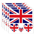 20 PCS British Flag Temporary Tattoos - Waterproof Stickers