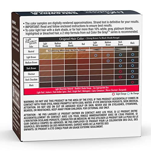 Light Mountain Henna Hair Color Dark Brown 4 Oz