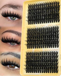 Zegaine 160D Fluffy Cluster Lashes 12-18mm (288pcs) Wispy Spiky