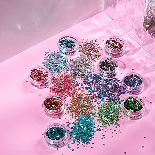 Mystic Bio Biodegradable Chunky Glitter 3g - Champagne