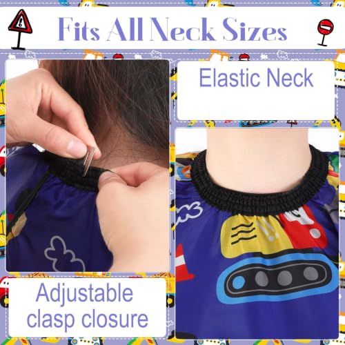 Kids Hair Cutting Cape 3-Pack | Waterproof Barber Capes