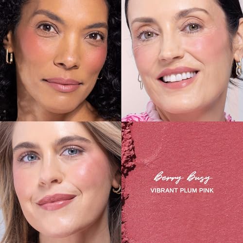 Wander Beauty Hydrating Powder Blush - Berry Busy