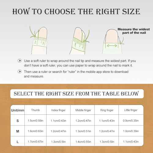 Brown French Tip Medium Press On Nails £¬3D Metallic Rhinestones style Design Handmade Press On Nails £¬Reusable Glam ArtAcrylic Nails (10 PCS)