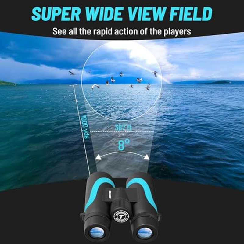15x55 UHD Binoculars with BAK4 Prism & Phone Adapter