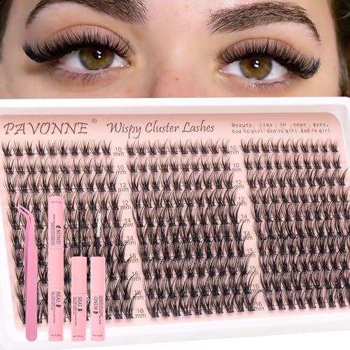 Cluster Lashes 300PCS 10-16mm DIY Eyelash Extension Kit