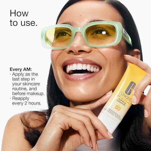 Clinique UV Solutions Sunscreen Broad Spectrum SPF 50 With Antioxidants | In Mattifying & Hydrating Formulas | No White Cast | Safe For Sensitive Skin, 1.3 Fl Oz