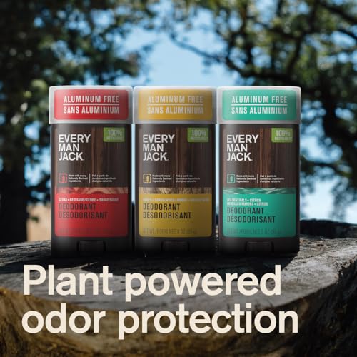 Every Man Jack Aluminum Free Deodorant Men 2pk Sandalwood