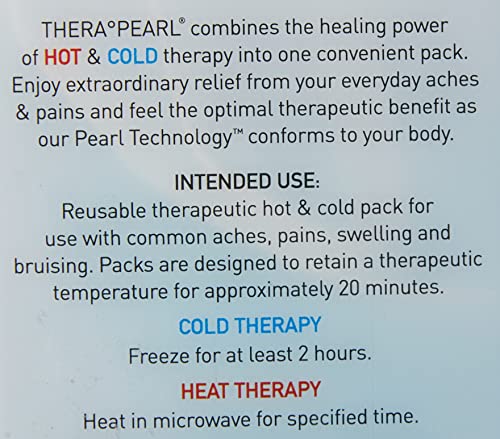 TheraPearl Eye Mask - Reusable Hot Cold Therapy Gel Beads