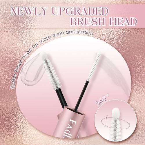 FADLASH Lash Bond & Seal 12ml Waterproof Eyelash Glue & Sealant - White & Clear