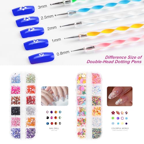 Major Dijit All-in-One Acrylic Nail Starter Kit with LED Lamp & Drill
