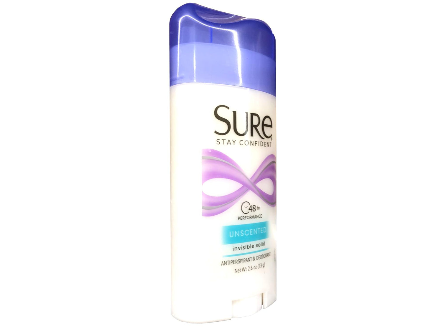 Sure Anti-Perspirant Deodorant Invisible Solid Unscented 2.60 oz (Pack of 10)