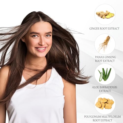 Dark Brown Hair Dye Shampoo 3-in-1 for Grey Coverage