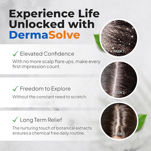 DermaSolve Medicated Shampoo & Conditioner for Psoriasis & Dandruff
