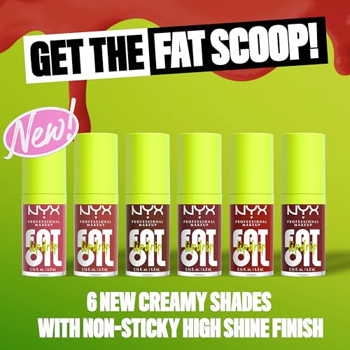 NYX Fat Oil Lip Drip Moisturizing Glossy Lip Oil - Sprinkle