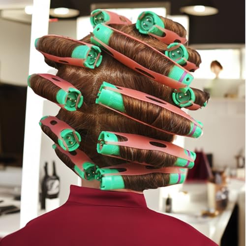 20 Pack Hair Perm Rods Rubber Bands - Silicone Elastic Straps