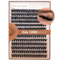 Geeneiya 12MM D Curl Volume Lash Clusters - DIY Eyelash Extensions