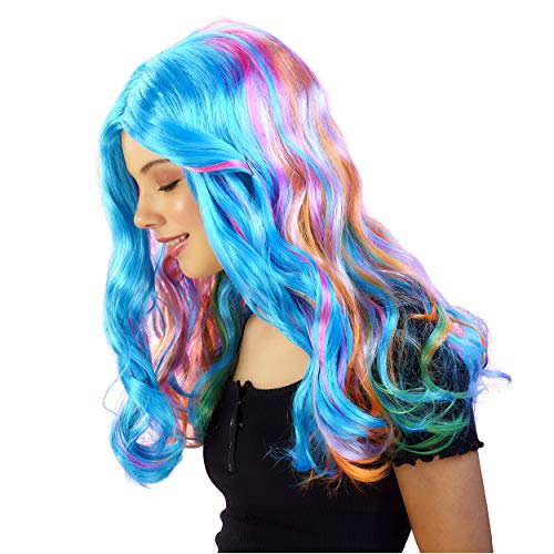 Rainbow High Rainbow Wig ? 18"" Role Play Wig for Girls (572534EUC)