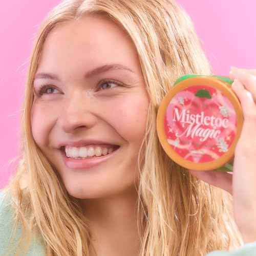 Tree Hut Mistletoe Magic Shea Sugar Scrub, Exfoliating & Hydrating Body Scrub with Shea Butter, Holiday Gift & Stocking Stuffer, 18 oz