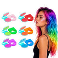6 Colors Temporary Hair Chalk for Kids | Washable & UV Reactive