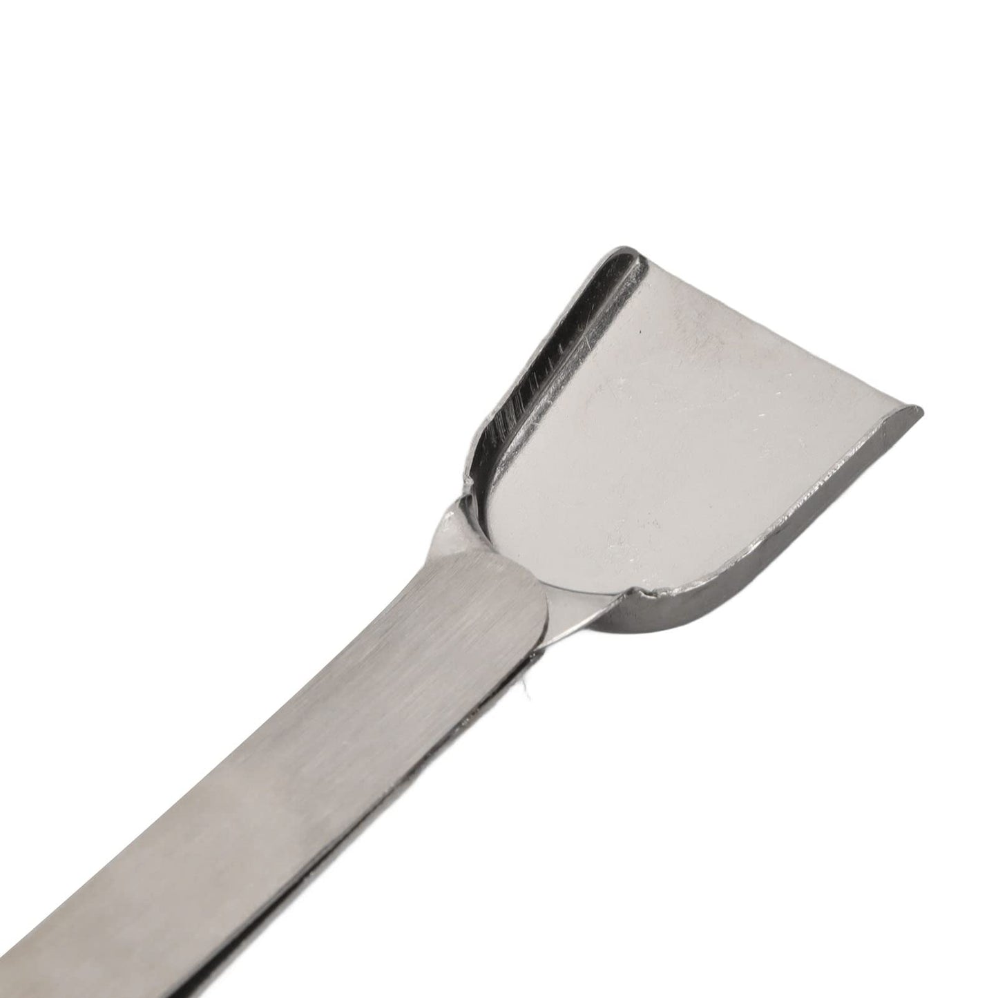 Pwshymi Jewelry Shovel End Tweezer,Bead Scoop Pickup Tool Jewelry Tweezers Long Handle Portable Handy Scoop Tweezer Prevent Slip for Stones Scoop Away