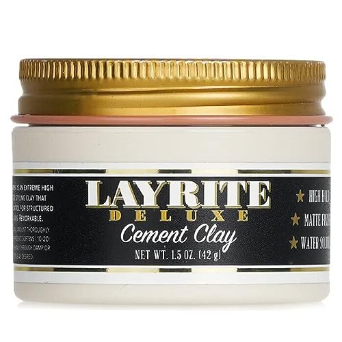 Layrite Deluxe Cement Hair Clay 1.5oz Matte Hold