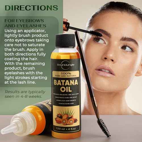 Batana & Rosemary Oil for Hair Growth - 100% Pure Organic Blend (4 FL OZ) - with Scalp Massager & Applicator - Dr. Sebi Inspired Formula - For Men & Women